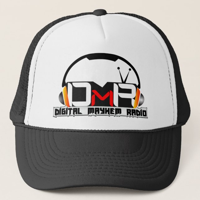 Digital Mayhem Radio Trucker Hat (Front)