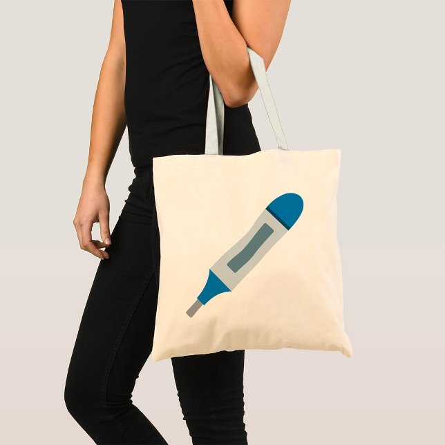 Digital Medical Thermometer Health and Wellness Tote Bag (Creator Uploaded)
