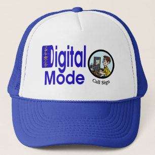 Digital Mode Ham Radio Cap with Call Sign