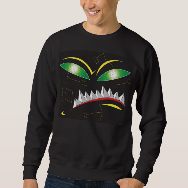 digital monster sweatshirt (Front)