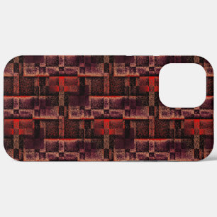 Digital Mounting of Red Granite Marble iPhone 12 Pro Max Case