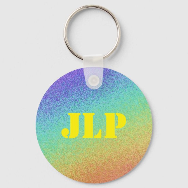 Digital Painted Look Keychain (Front)