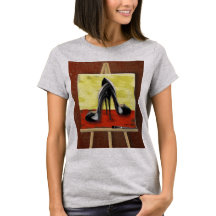 Digital Painting of a Painting of Black Stiletto's