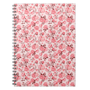 Digital paper background vintage notebook
