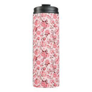 Digital paper background vintage thermal tumbler