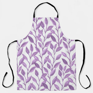 Digital paper leaves background apron