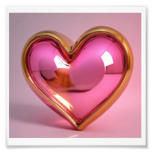 digital photo , Valentine's day heart Print