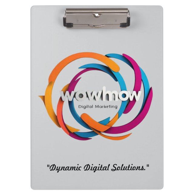 "Digital Pioneers" Clipboard (Front)