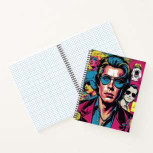 Digital Pop Art Style Notebook