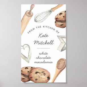 DIGITAL PRINTABLE Personalised Cookie Tag Print