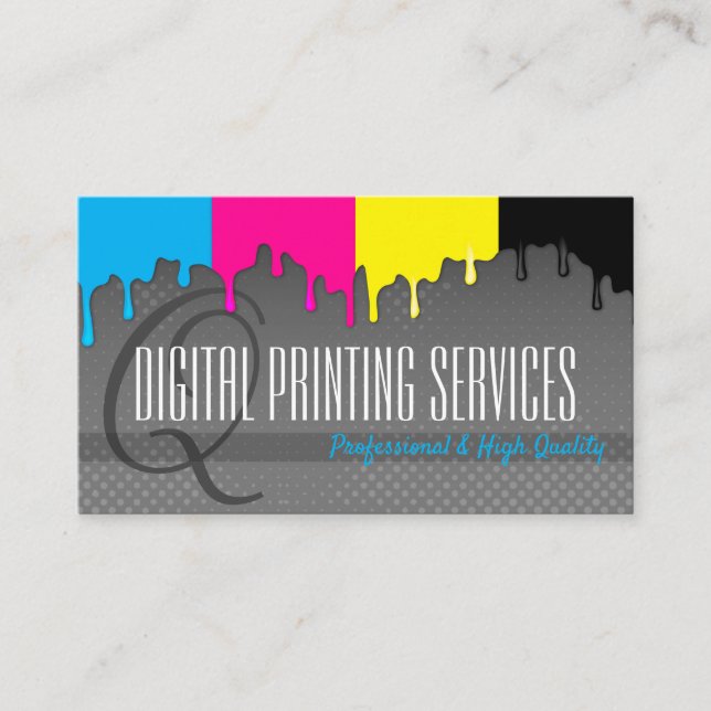 Digital Printing Services | Professional Business Card (Front)