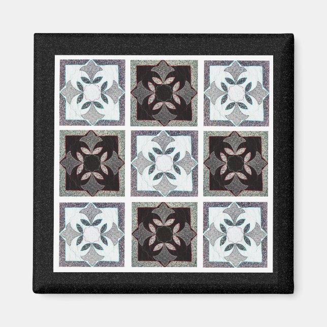 Digital Quilt Magnet (Front)