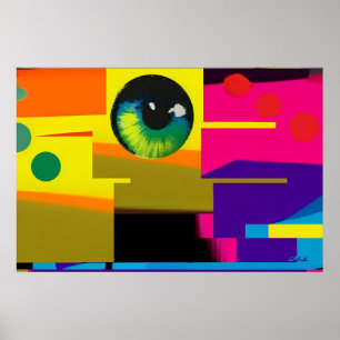 Digital Salt Ken Gauge Surrealism Poster