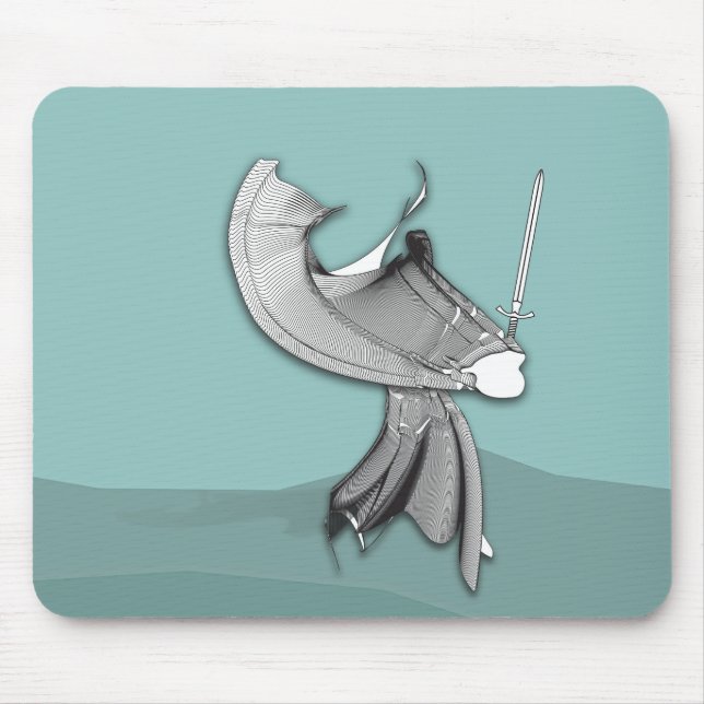 Digital Samurai Mouse Pad (Front)