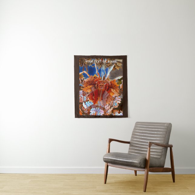Digital Samurai Tapestry (In Situ)