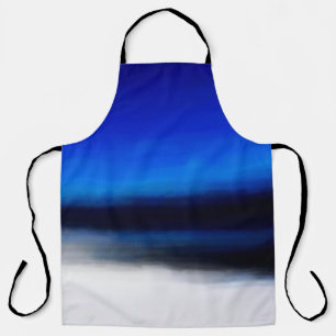 Digital structure of painting. Oil paint abstract Apron