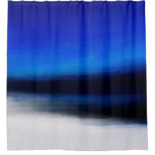 Digital structure of painting. Oil paint abstract Shower Curtain