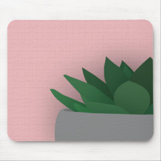 Digital succulent mouse pad