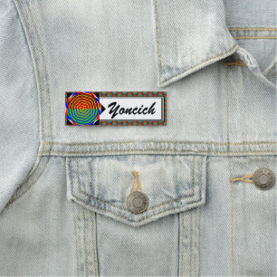 Digital Sunset by Kenneth Yoncich Name Tag