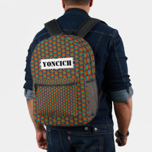 Digital Sunset by Kenneth Yoncich Printed Backpack