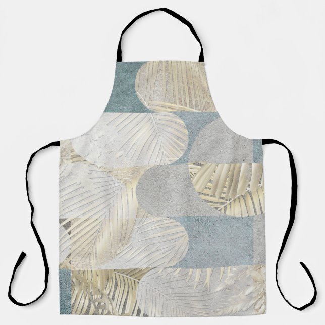 Digital tiles design. 3D render Colourful ceramic  Apron (Front)