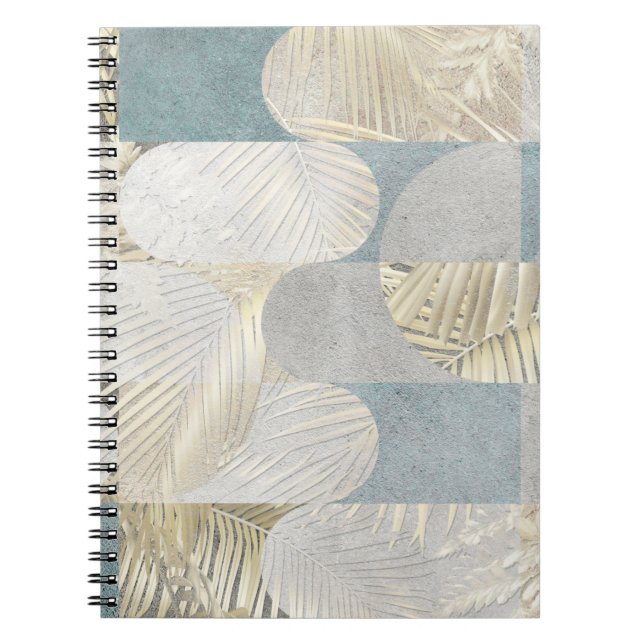 Digital tiles design. 3D render Colourful ceramic  Notebook (Front)