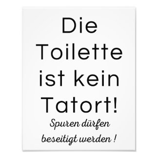 Digital toilet poster toilet guesklo