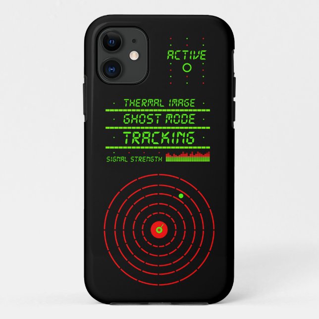 Digital Tracking Security System Surveillance Fake Case-Mate iPhone Case (Back)