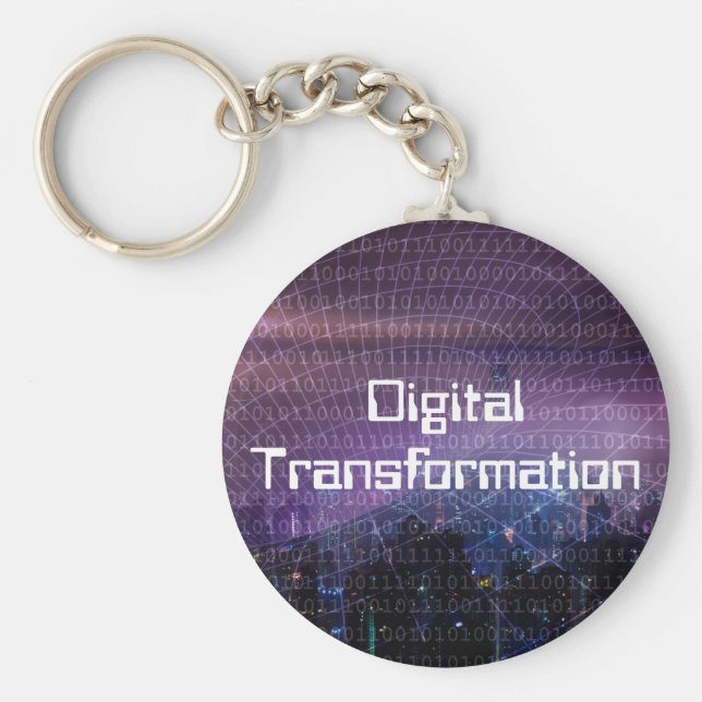 Digital Transformation for Business Key Ring (Front)