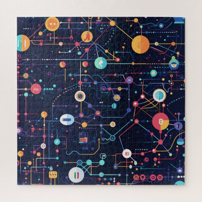 Digital Transformation Puzzle (Vertical)