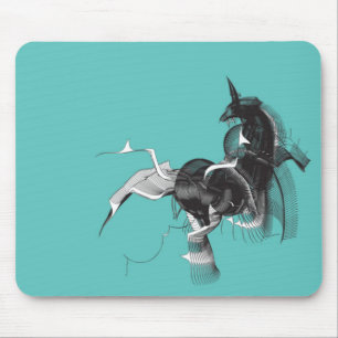 Digital Unicorn Mouse Pad