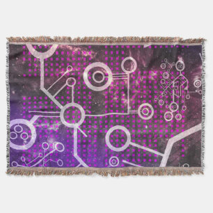Digital Universe Throw Blanket