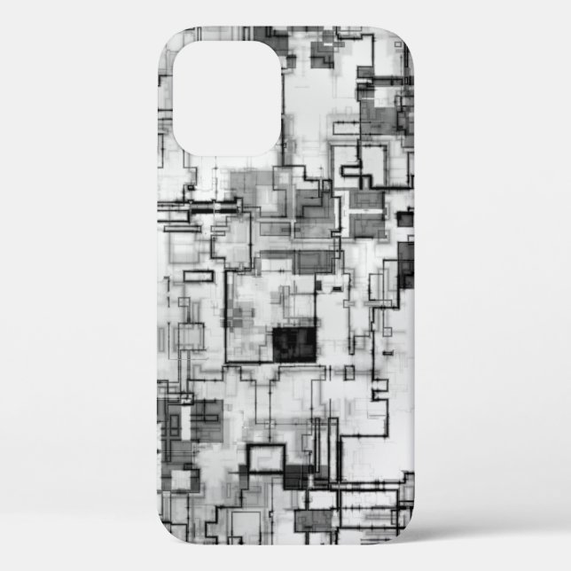 Digital Urban Circuit Design mobile device cases (Back)