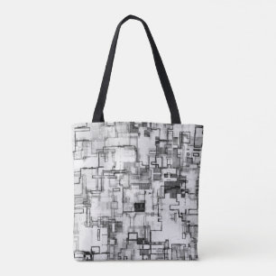 Digital Urban Circuit Design Tote Bag