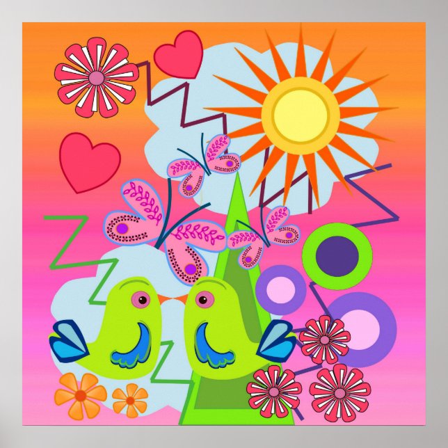 Digital vector poster (Front)