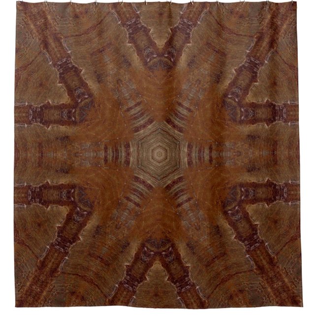 Digital Wall Tile Décor. Ceramic wall tile Design, Shower Curtain (Front)
