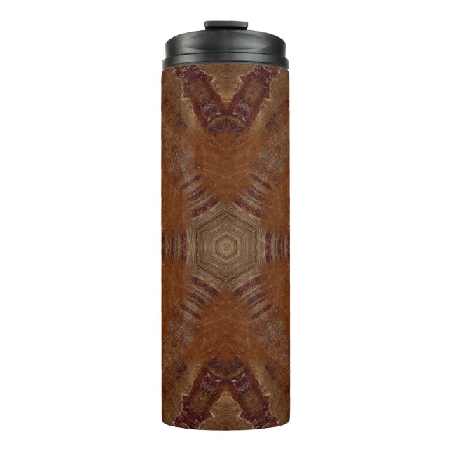 Digital Wall Tile Décor. Ceramic wall tile Design, Thermal Tumbler (Front)