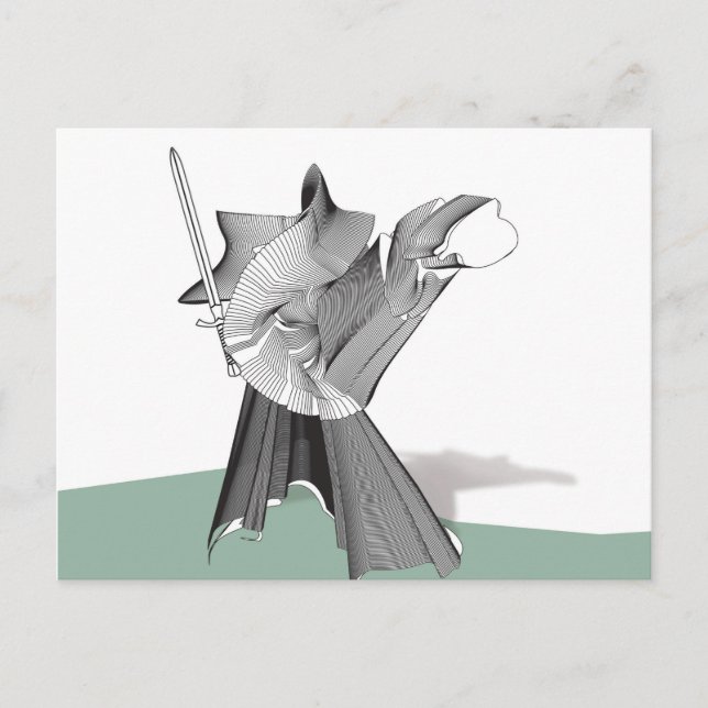 Digital Warrior Postcard (Front)