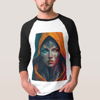 "Digital Woman with Sharp Mind" T-Shirt