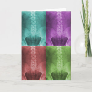 Digital X-Ray Art Greeting Card