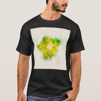 Digitally enhanced image of a Yellow tomato blosso T-Shirt