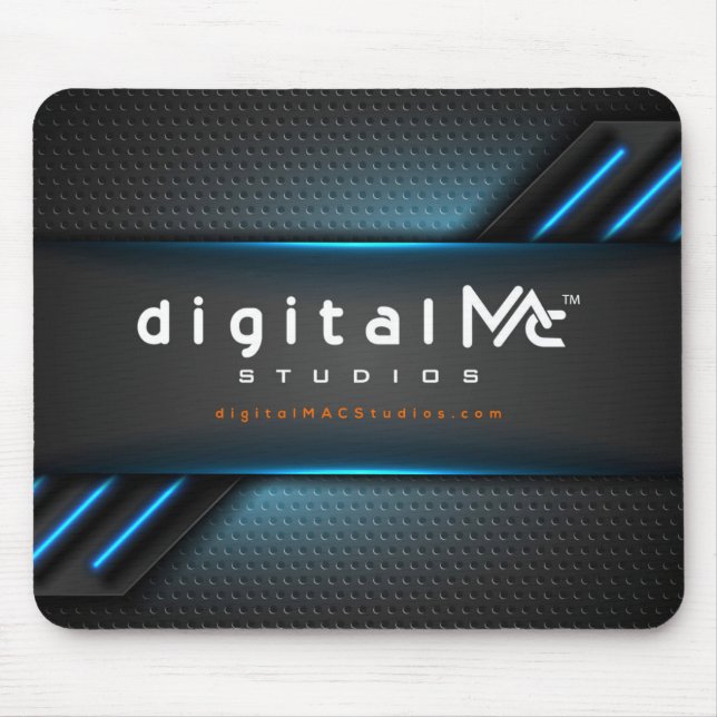 digitalMAC Studios Futuristic Mouse Pad (Front)