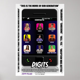 Digits - Discount Theatrical Poster