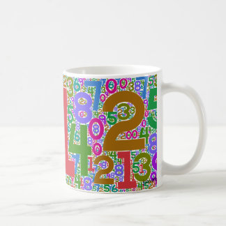 digits interdigitated coffee mug