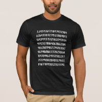 Digits of Pi 3.14 Math Numbers Design