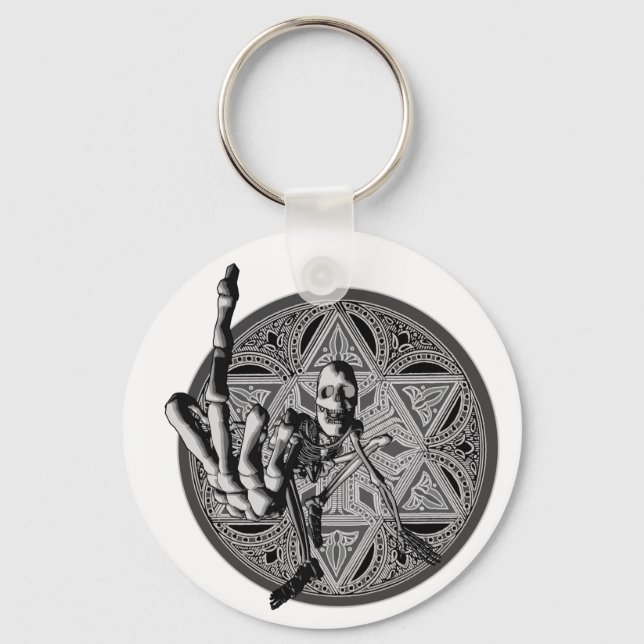 Digitus Impudicus Key Ring (Front)
