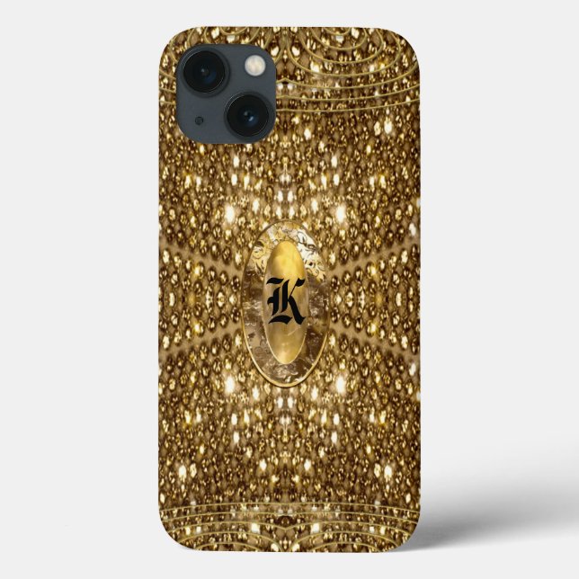 Digloos Gleem Monogram Tough Case-Mate iPhone Case (Back)