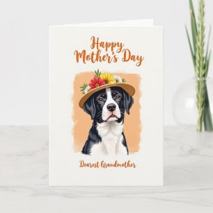 Dignified Dog Mothers Day Card