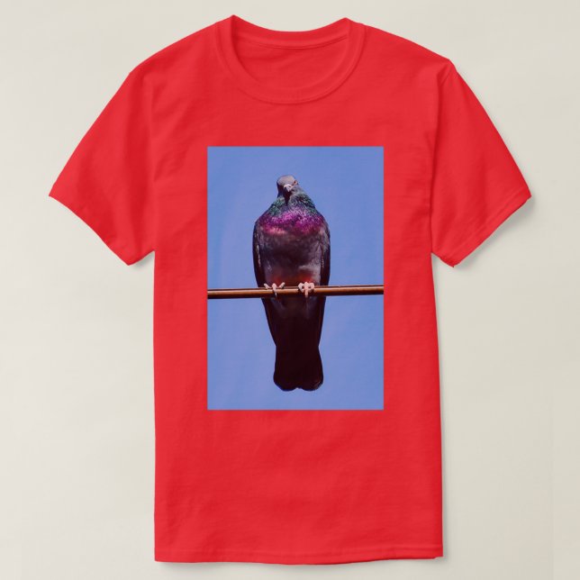 dignified pigeon 2 T-Shirt (Design Front)