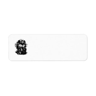 Dignity Pekingese Return Address Label